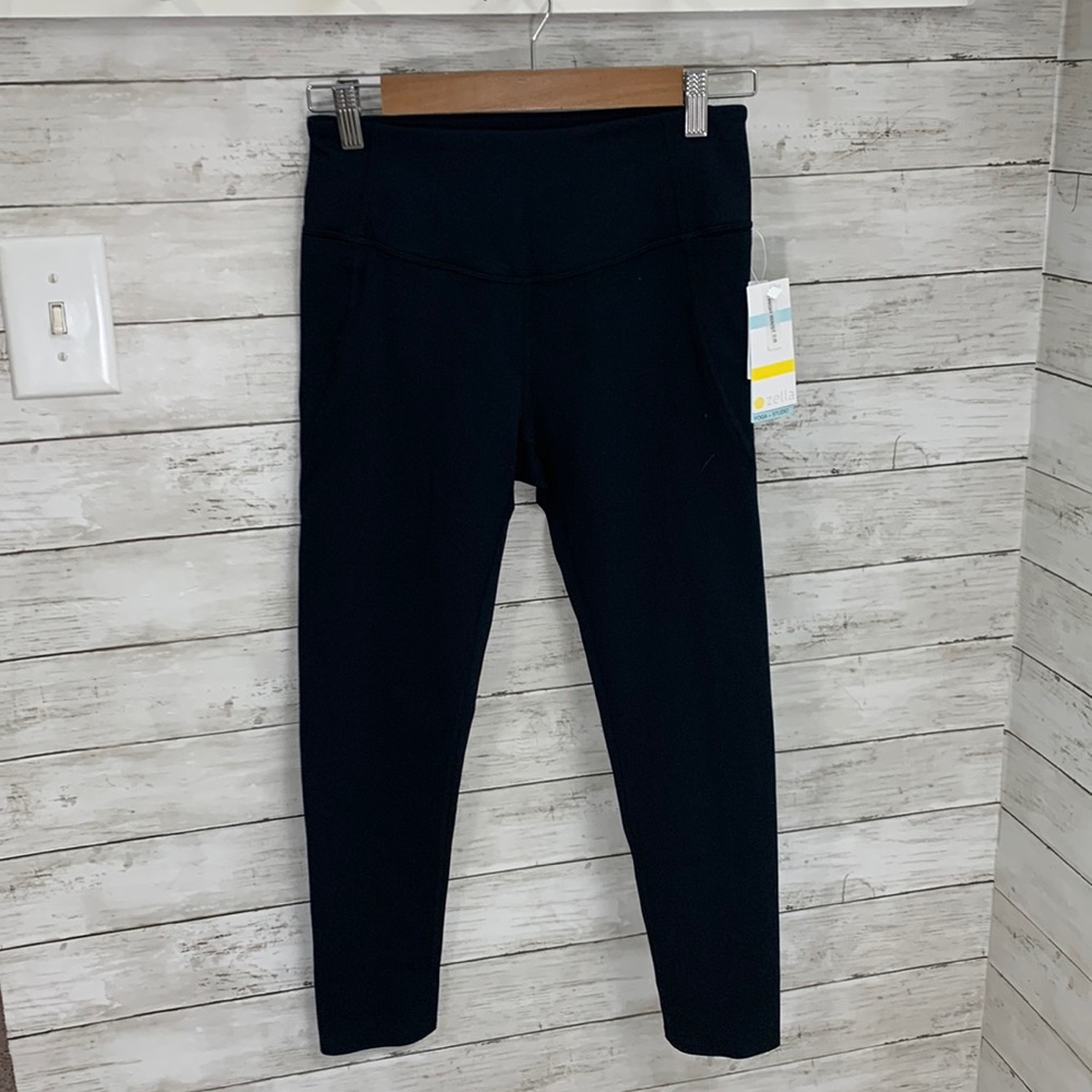 Zella High Waist 7/8 Yoga Leggings High Support Size Medium NWT!